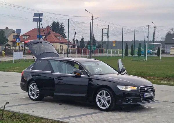 mazowieckie Audi A6 cena 62750 przebieg: 260000, rok produkcji 2012 z Wyszków